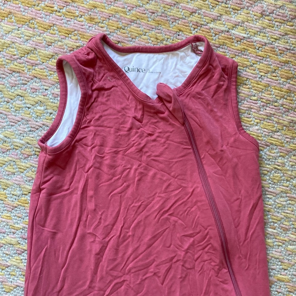 Quince sleep sack, summer weight, size L